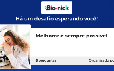 Melhorar é sempre possível