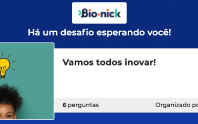 Vamos todos inovar!